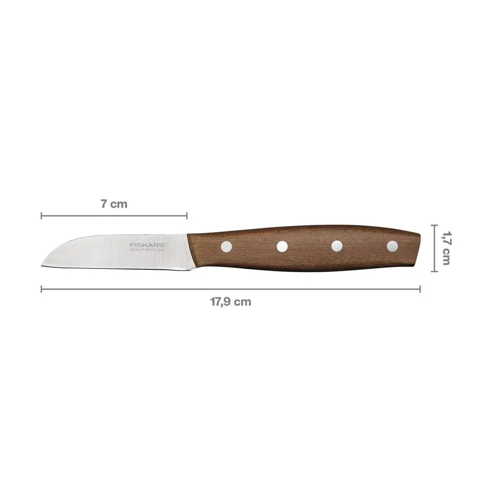 Ніж для чищення Fiskars Folken 7 см (1075691) - фото 4