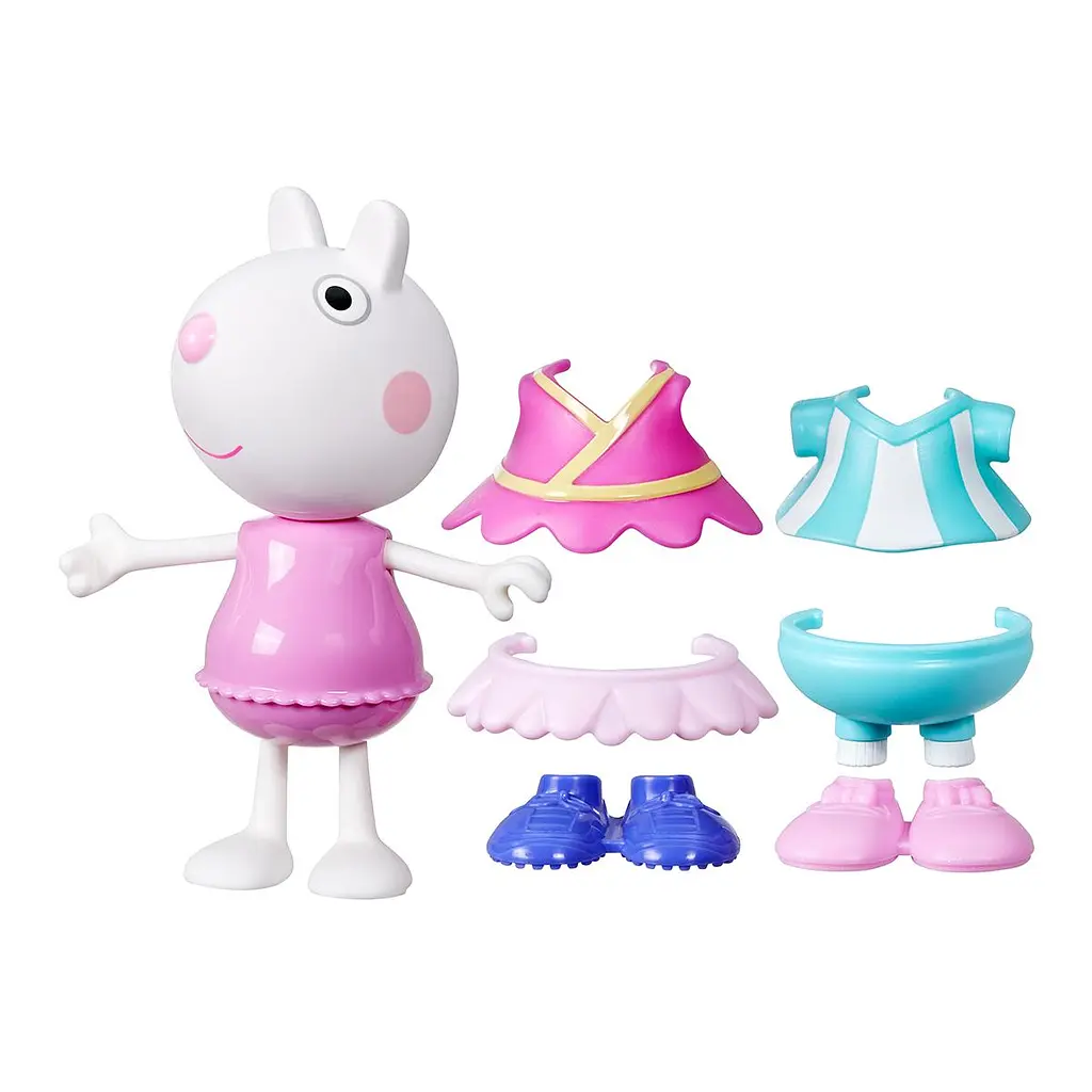 Ігровий набір PEPPA FIGURINES серії "Модна пригода" - ОДЯГНИ СЮЗІ Peppa Pig G0330 - фото 3