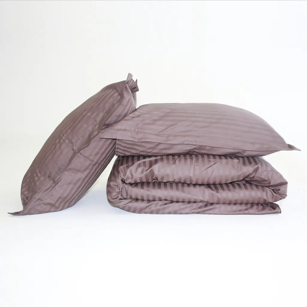 Постільна білизна MirSon Satin 30-0006DarkBrown 160х220 Сімейний (2200005249499) - фото 10