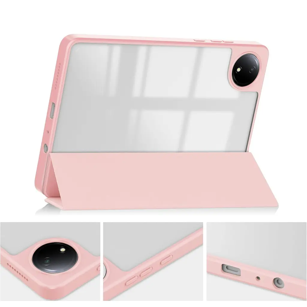 Чохол до планшета BeCover Soft Edge TPU Xiaomi Redmi Pad SE 8.7" Pink (712570) - фото 2