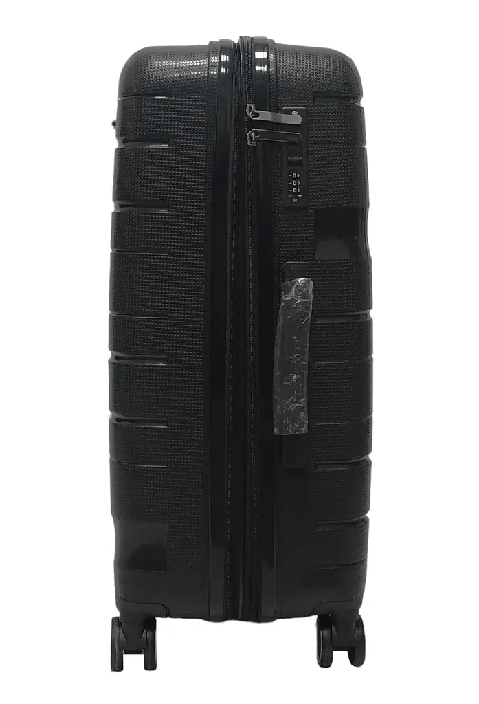 Валіза велика L поліпропілен Milano bag 0306 76×49×31см 82л Чорна - фото 5