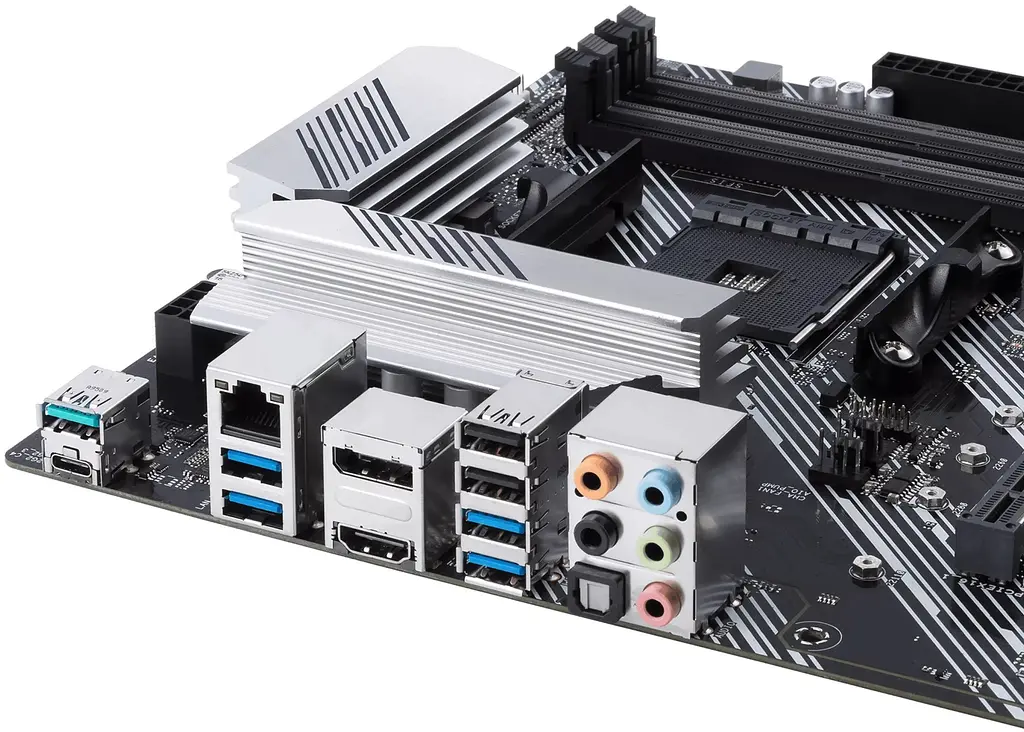 Материнская плата PRIME B550-PLUS sAM4 B550 4xDDR4 M.2 HDMI DP ATX Asus teh0018935 - фото 7