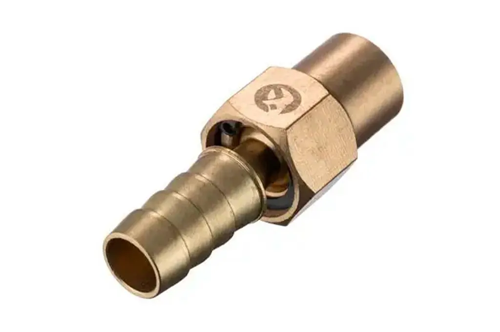Соединение пневматическое шарнирное Intertool Storm внутренняя резьба 1/4" на шланг 12 мм - фото 2