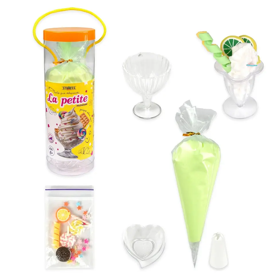 Набор для творчества Strateg «Mousse La Petite Мусс Ля Петит» 71312 - фото 3