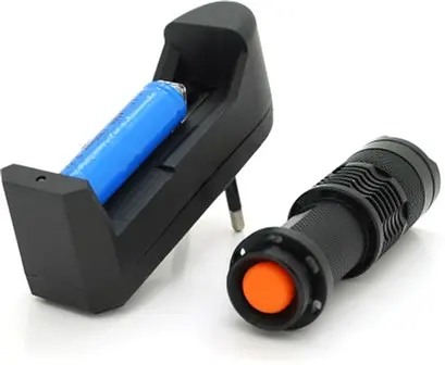 Фонарик ручной Watton WT304 1LED CREE Q5, 3 W, 3 режима + Zoom, АА/1300mah, Black, IP40, СЗП, 92х26х26 - фото 2