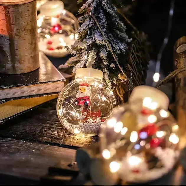 Xmas гірлянда теплий білий мікс 200L Copper curtain ball lamp XPRO 3M*1.5M (47655-7258_248) - фото 3