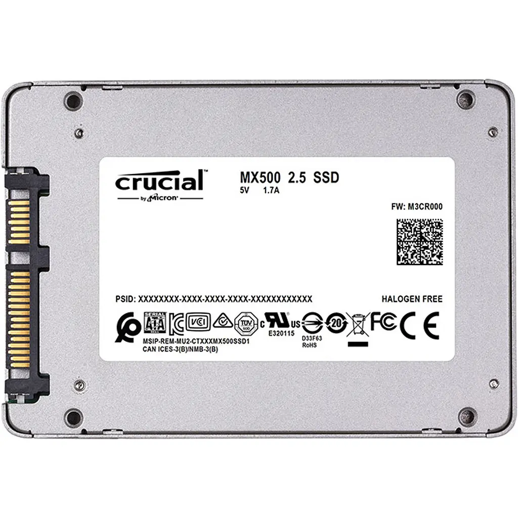 SSD накопичувач Crucial MX500 2.5 500 GB [CT500MX500SSD1] [100640] - фото 3