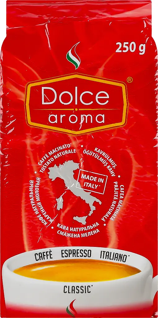 Кава мелена Dolce Aroma Classic 250 г (897405) - фото 7