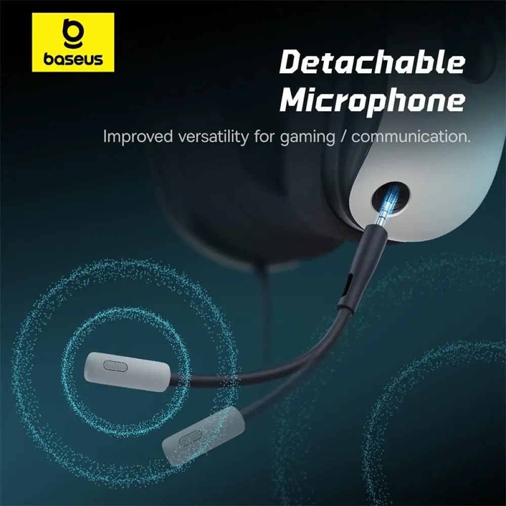 Навушники Baseus ігрові з оздоблюваним мікрофоном GoPlay 1 MAX Gaming Wired Headphones - фото 9