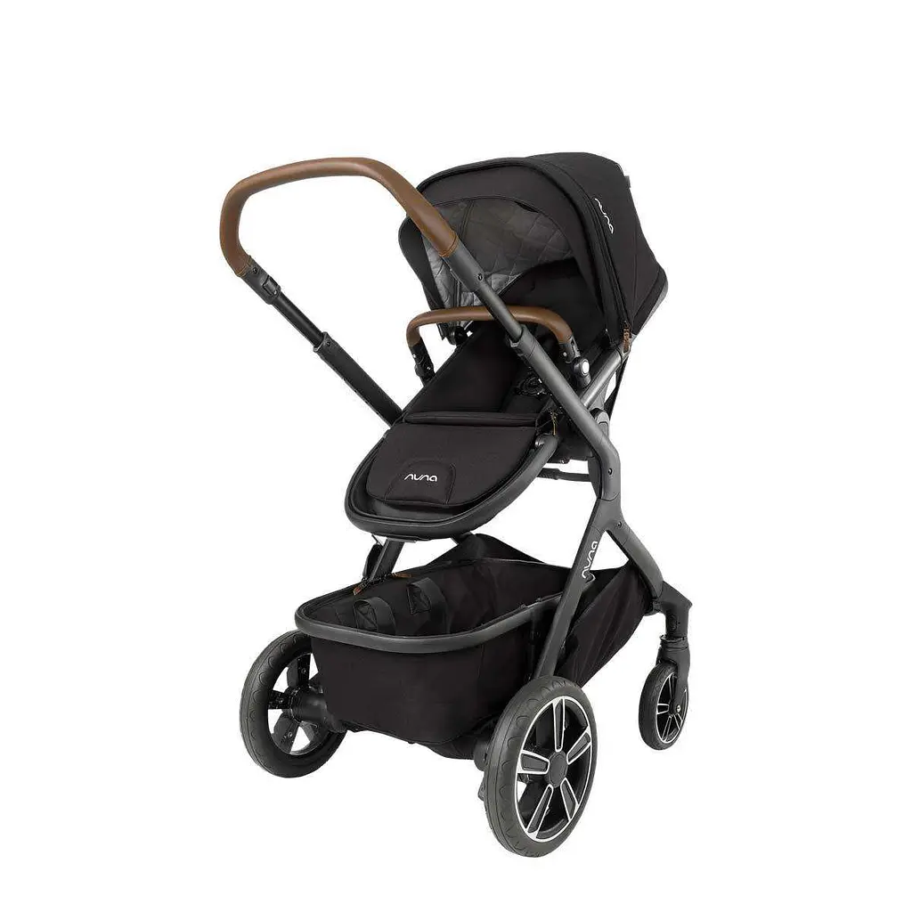 Прогулочная коляска Nuna Demi Grow Aspen, черная (ST08100EBNGL) - фото 2