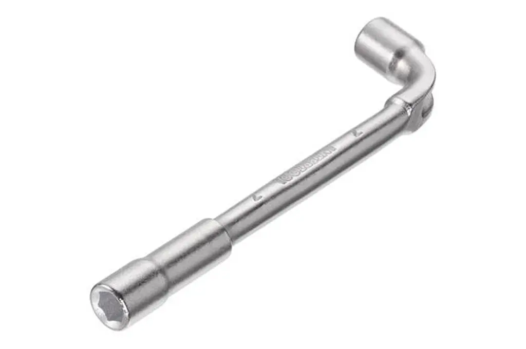 Ключ торцевой L-образный с отверстием Intertool 7 мм HT-1607 - фото 3