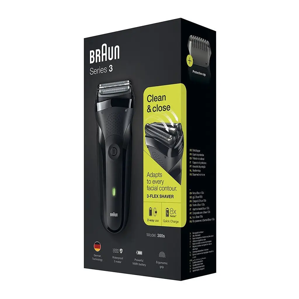 Електробритва Braun Series 3 300 Black - фото 5