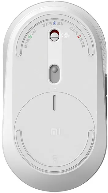 Мышь Xiaomi Mi Dual Mode Wireless Mouse Silent Edition White - фото 2