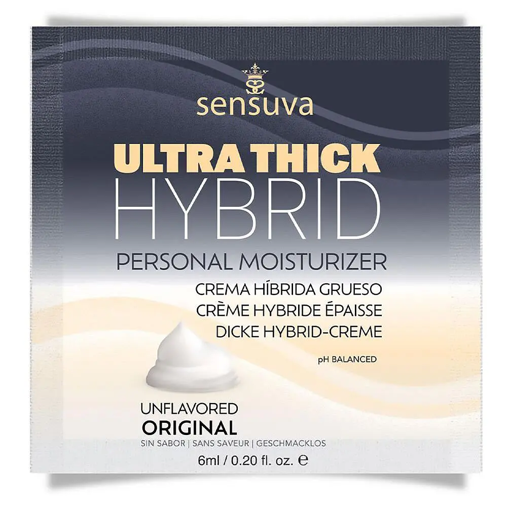 Пробник густого лубриканту Sensuva Ultra-Thick Hybrid Formula, 6 мл