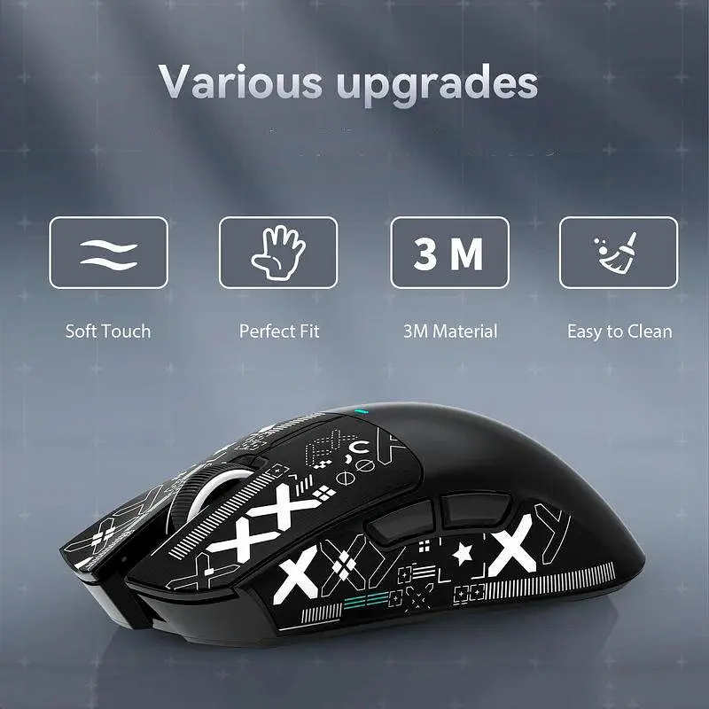 Бездротова мишка ATTACK SHARK X11 Black (PAW3311, DPI 22K, 65 годин на одному заряді) - фото 4