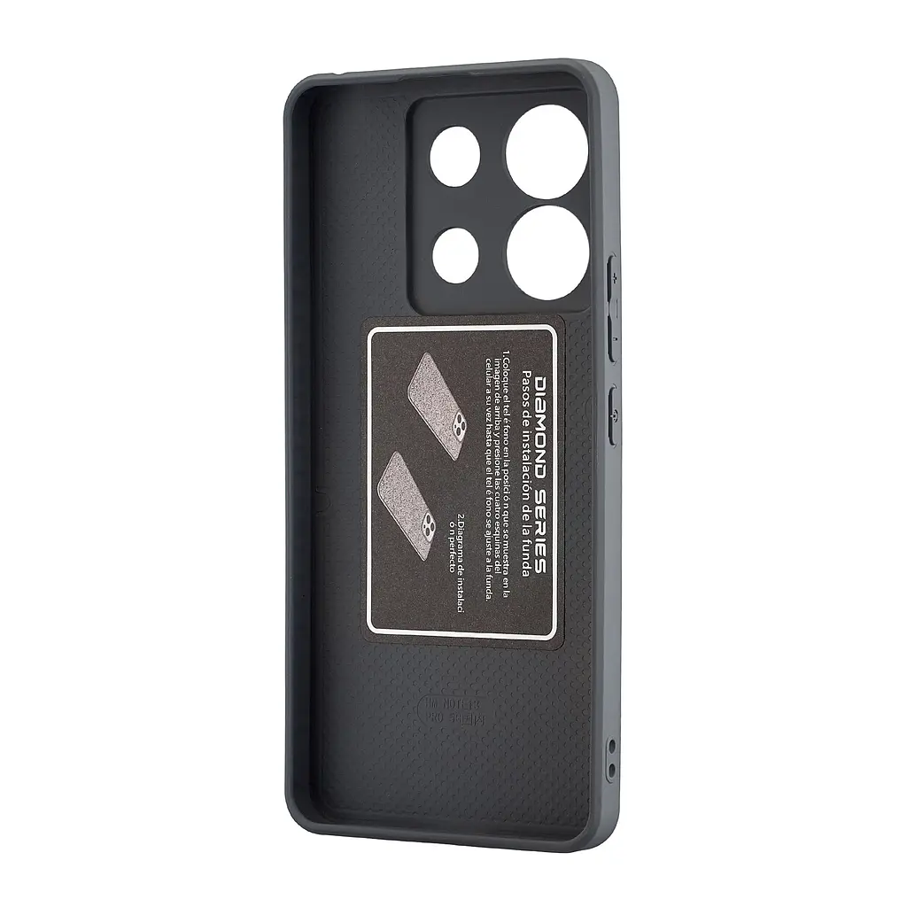 Чохол Star Diamond Xiaomi Redmi Note 13 Pro 5G/Poco X6 5G Silver Black - фото 3