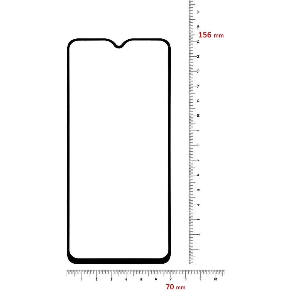 Захисне скло BeCover для Poco M2 / Poco M3 Black (705664) - фото 3