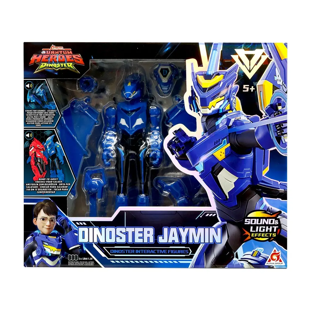 Фігурка Dinoster Джей Мін (свет, звук) (EU583834) - фото 4