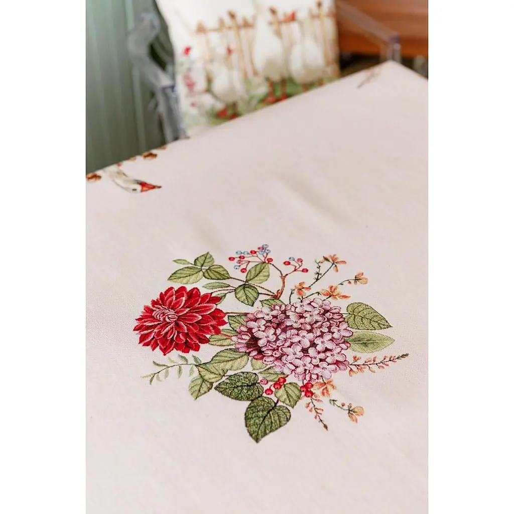 Скатертина Прованс Гуси прямокутна 180х135 см (34097) - фото 5