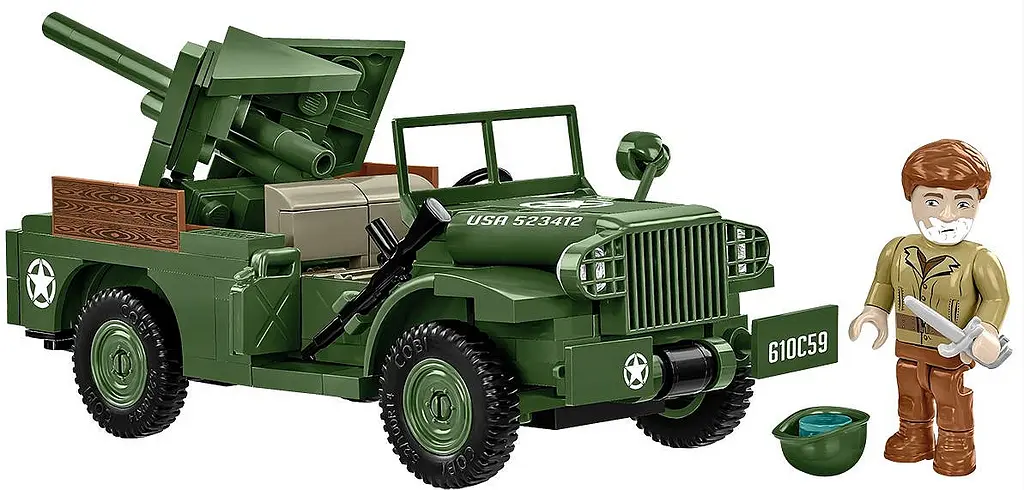 Конструктор детская машина 37 mm GMC M6 FARGO COBI 3116 - фото 3