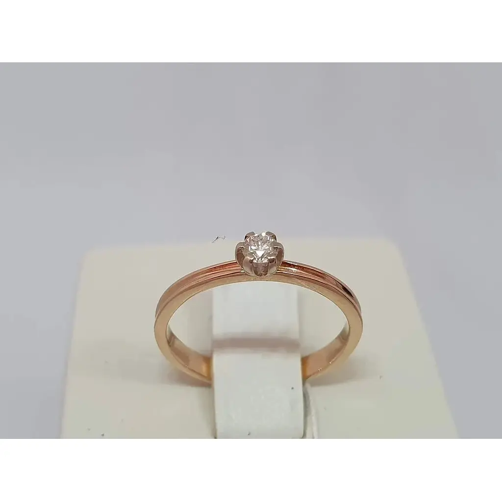 Золотое кольцо Гаразд с бриллиантами. 3022738 16 - фото 4