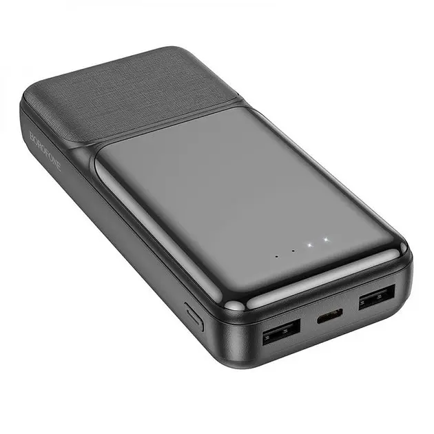 Портативний акумулятор Borofone BJ33A Creed 20000 mAh зовнішній чорний - фото 3