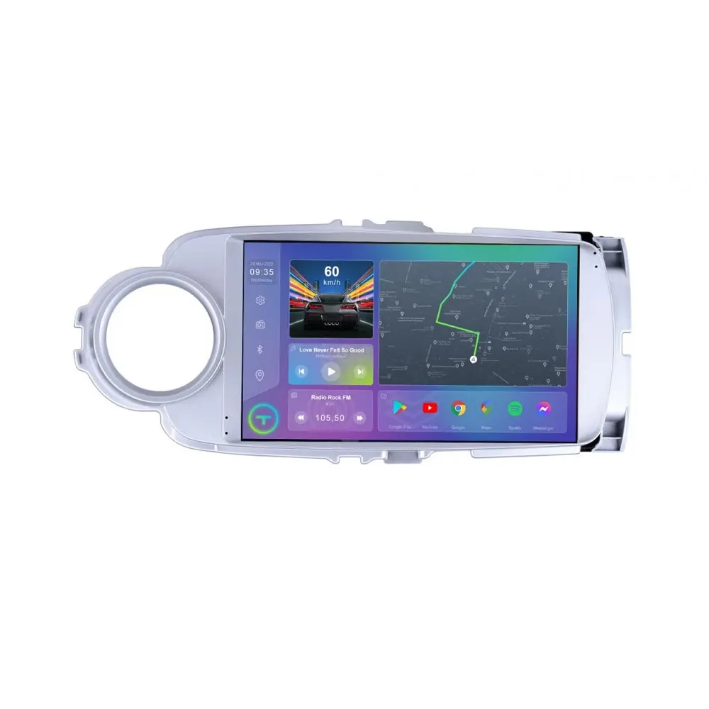 Штатна магнітола TORSSEN Toyota Yaris P130 2011-2013 FL9 4+64Gb 4G Carplay DSP
