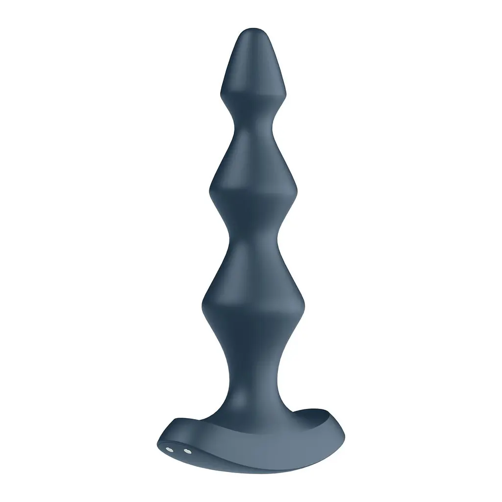 Анальний стимулятор-намистини з двома моторами Satisfyer Lolli-Plug 1 Dark teal - фото 2