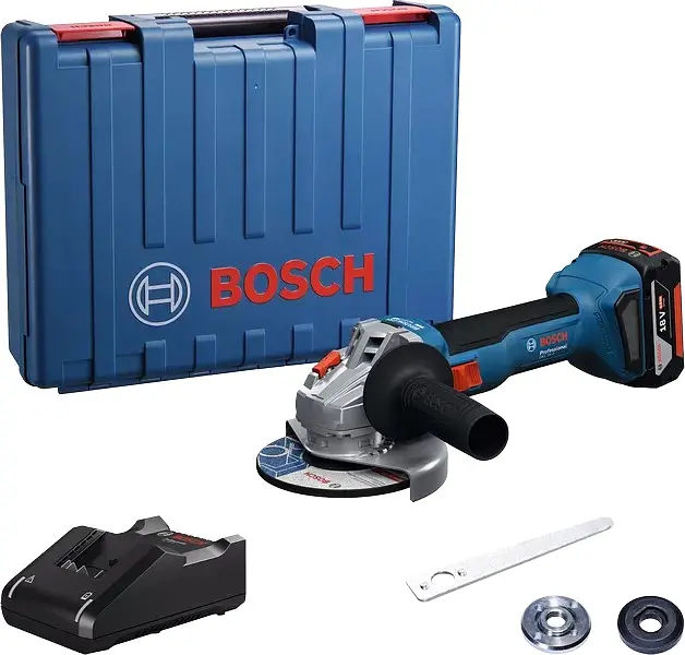 Шліфмашина кутова акумуляторна Professional GWS 18V-8 125мм 18В Bosch teh0025467 - фото 2
