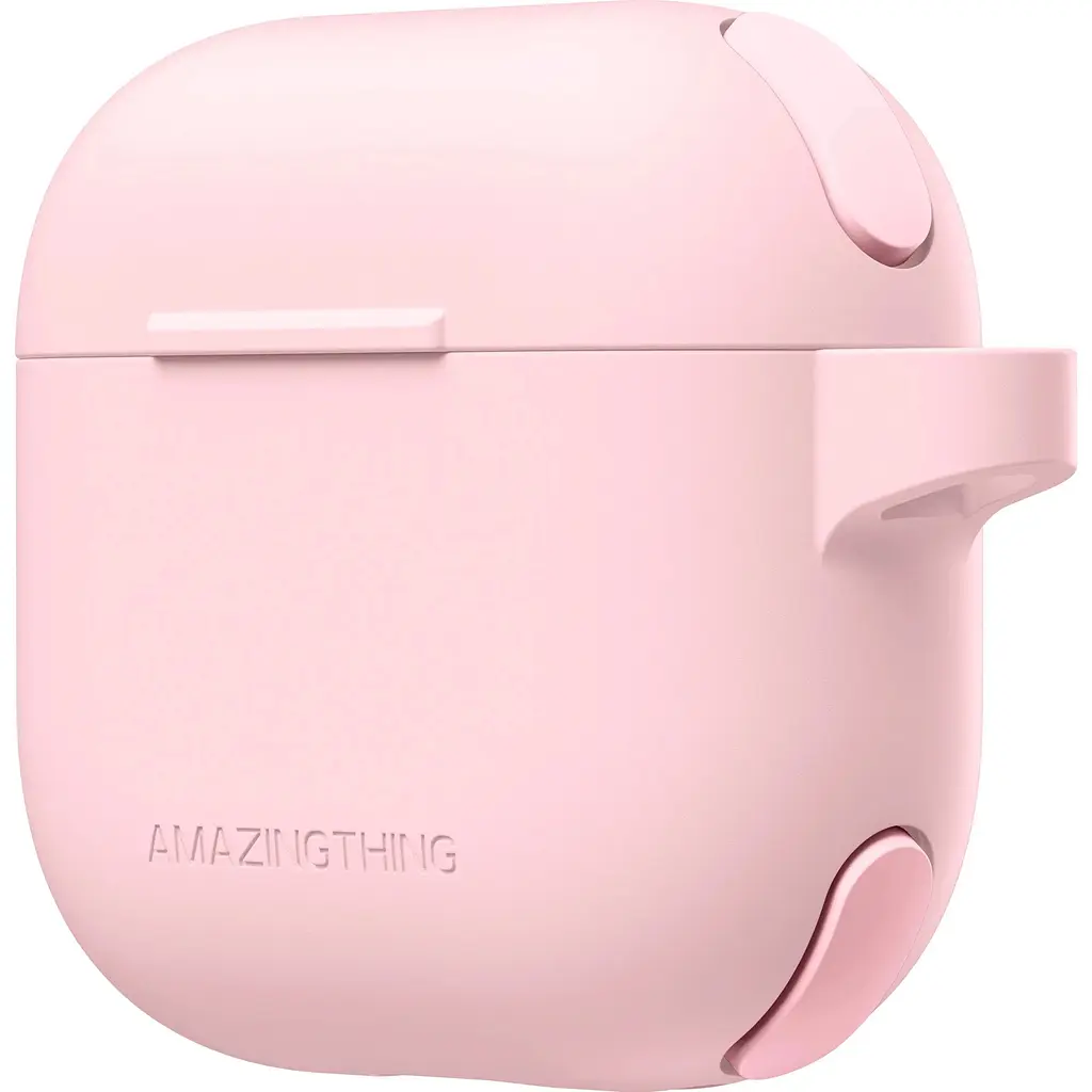 Чехол AmazingThing Omni GripClip Case для Apple AirPods 4 Pink (APRO4OMPK) [131100] - фото 2