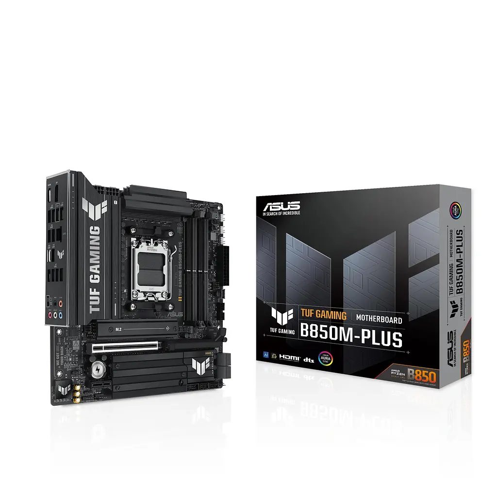 Материнская плата TUF GAMING B850M-PLUS sAM5 B850 4xDDR5 M.2 HDMI DP mATX Asus teh0018992 - фото 9