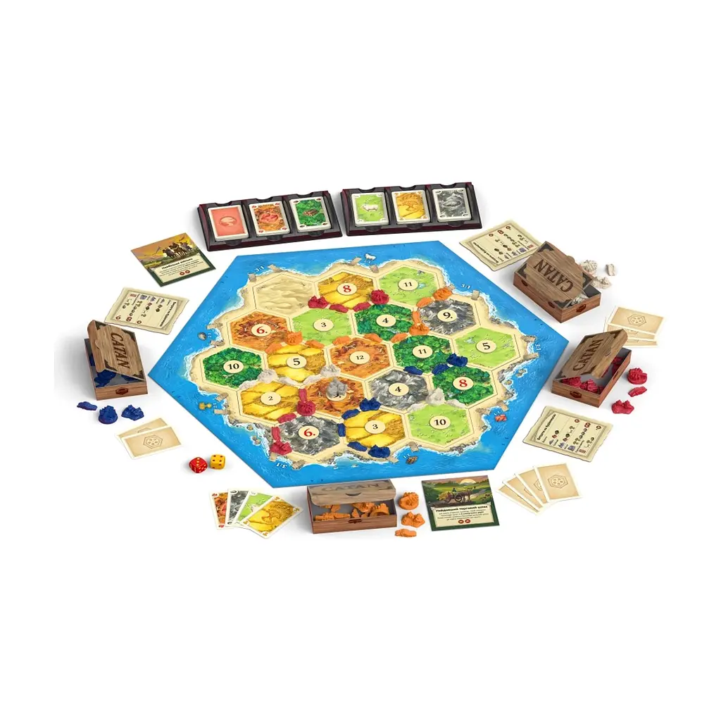 Настільна гра Rozum Catan (укр.) (R100UA) - фото 3