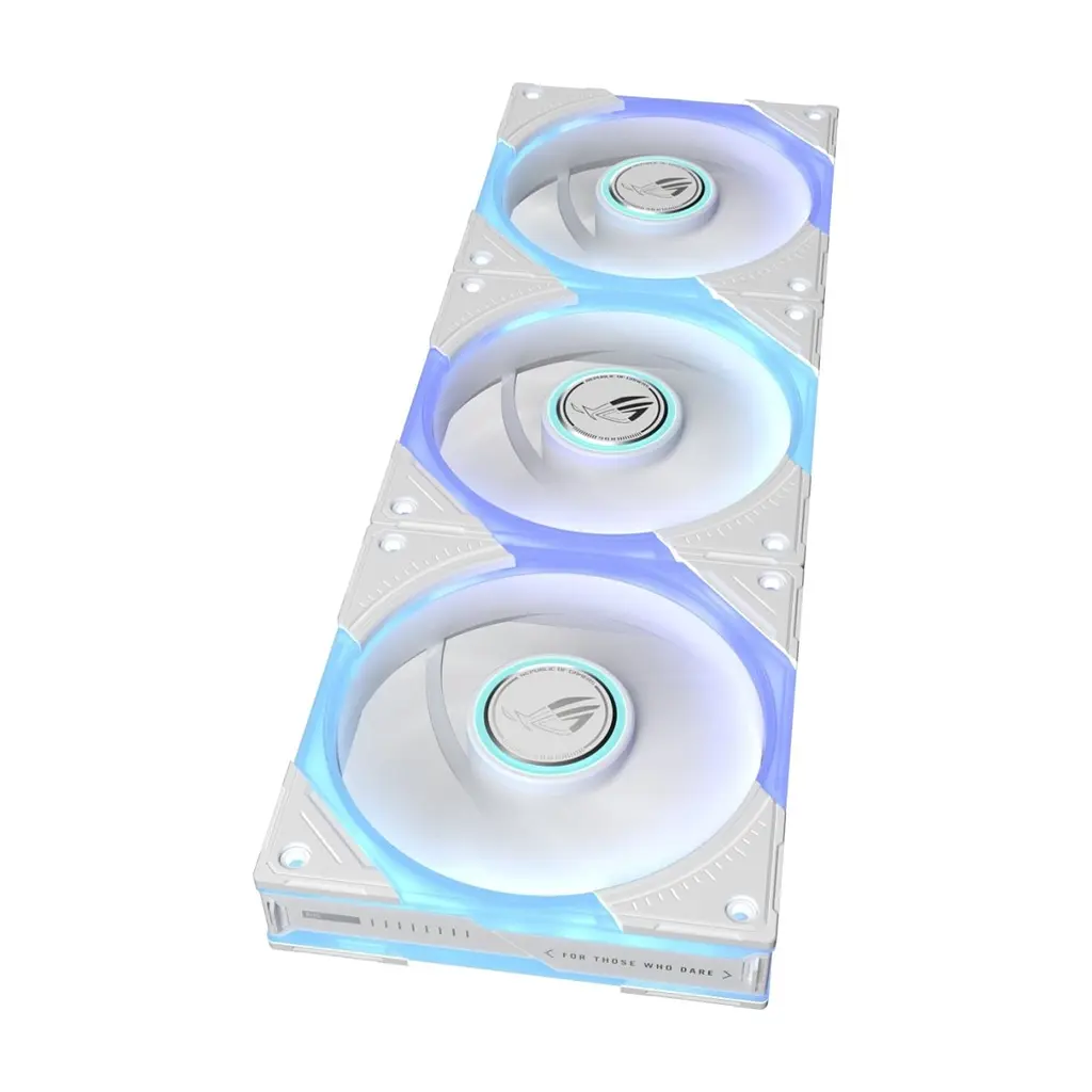Кулер до корпусу ASUS ROG Eurux GR120 FAN ARGB Reverse White 3in1 (90DA00K3-B09020) - фото 5