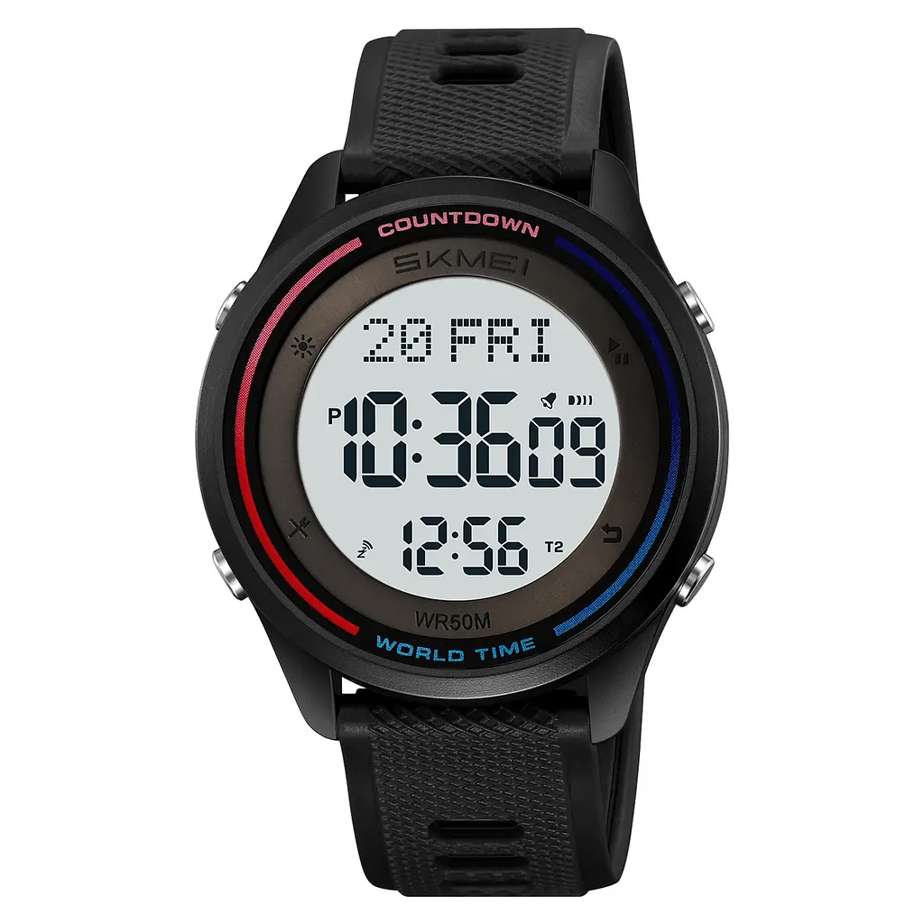 Чоловічий наручний годинник 2348BKWT Black-White Skmei acs0029988