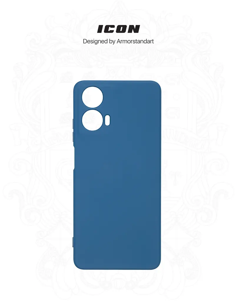 Чехол ArmorStandart ICON для Motorola G24 Power Camera cover Blue (ARM73883) - фото 3