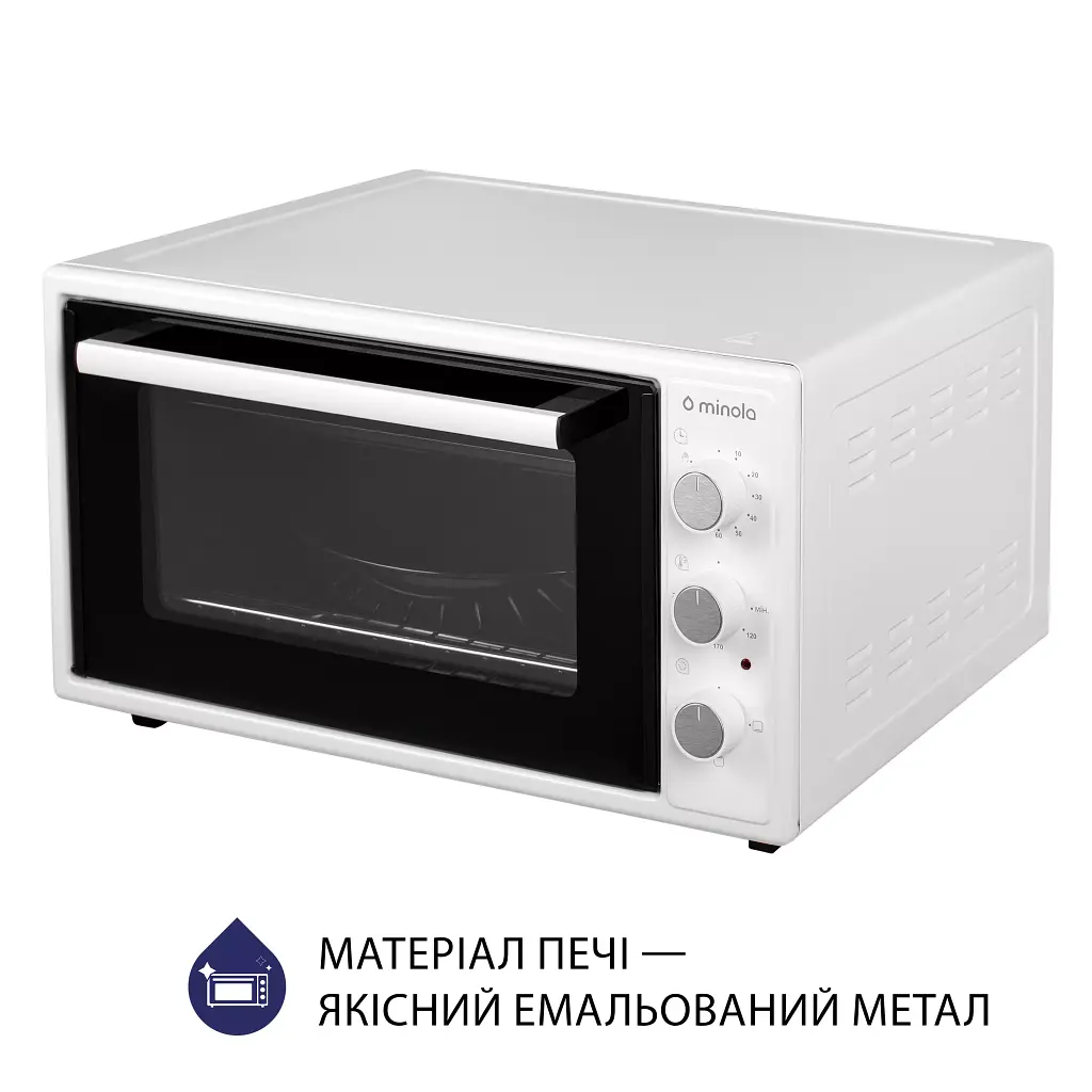 Електрична піч Minola FOE 4815 WH - фото 6