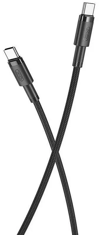 Кабель XO USB NB-Q199 Type-C-Type-C 100W 5A 1.5m Black (G-000001610) - фото 2