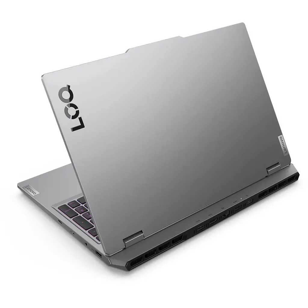 Ноутбук Lenovo LOQ, 15, 6 Full HD, AMD Ryzen 5 220 до 4, 9 ГГц, 16 ГБ DDR5 5600, 512 ГБ SSD, NVIDIA GeForce RTX 5050 8 ГБ, Windows 11 Home, Luna Grey 512 ГБ - фото 6