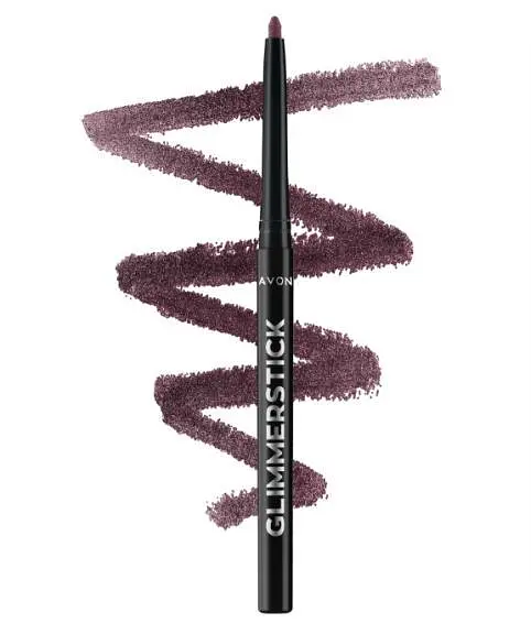 Олівець для очей класичний Avon True Colour, Темно-сливовий/Majestic Plum, 0,28г - фото 2