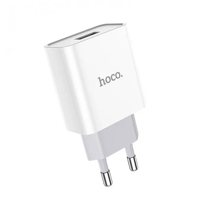 Зарядное устройство HOCO C81A Asombroso два USB порта Type-C со съёмным кабелем Белый - фото 2