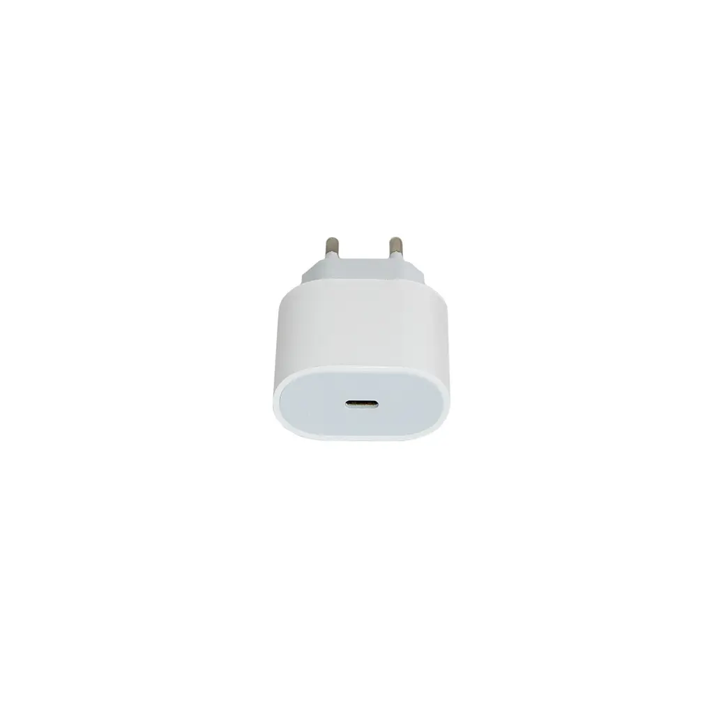 Адаптер живлення Power Adapter USB-C 20W, зарядний пристрій для телефону, білий - фото 6