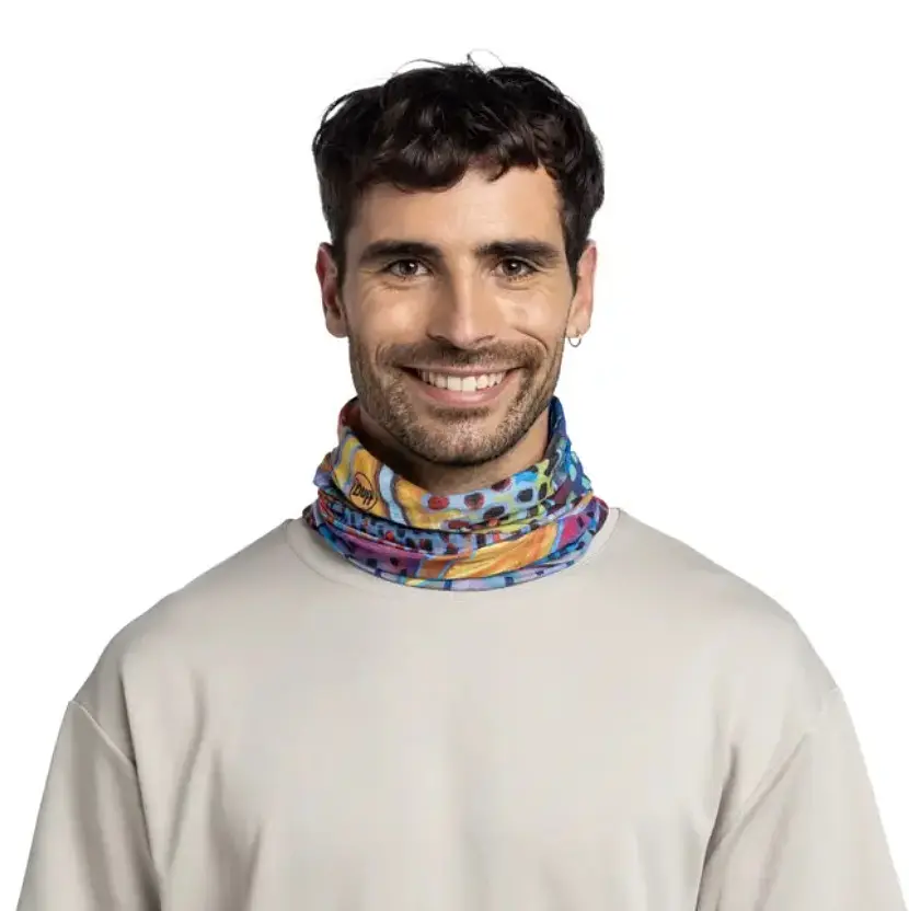 Шарф-труба Buff Coolnet UV Derek De Young, Trout Confetti Разноцветный - фото 3