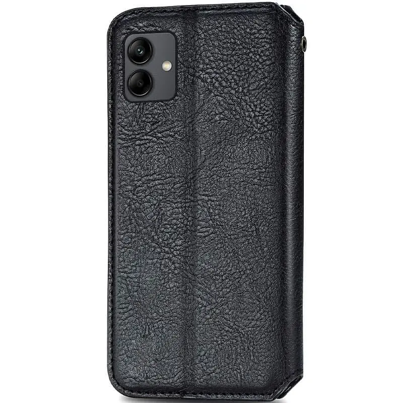 Шкіряний чохол-книжка Getman Cubic (PU) для Samsung Galaxy A07 Чорний - фото 3