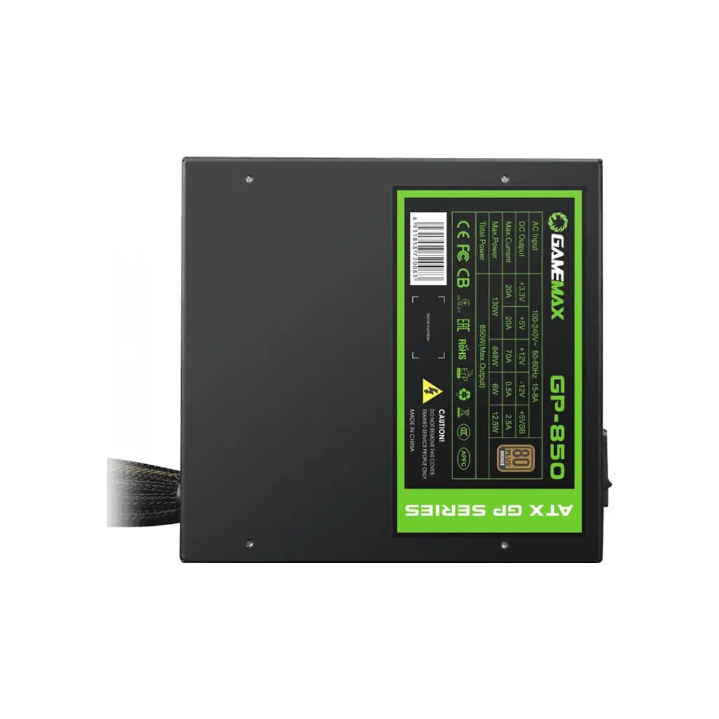 Блок живлення Gamemax 850W (GP-850) - фото 8