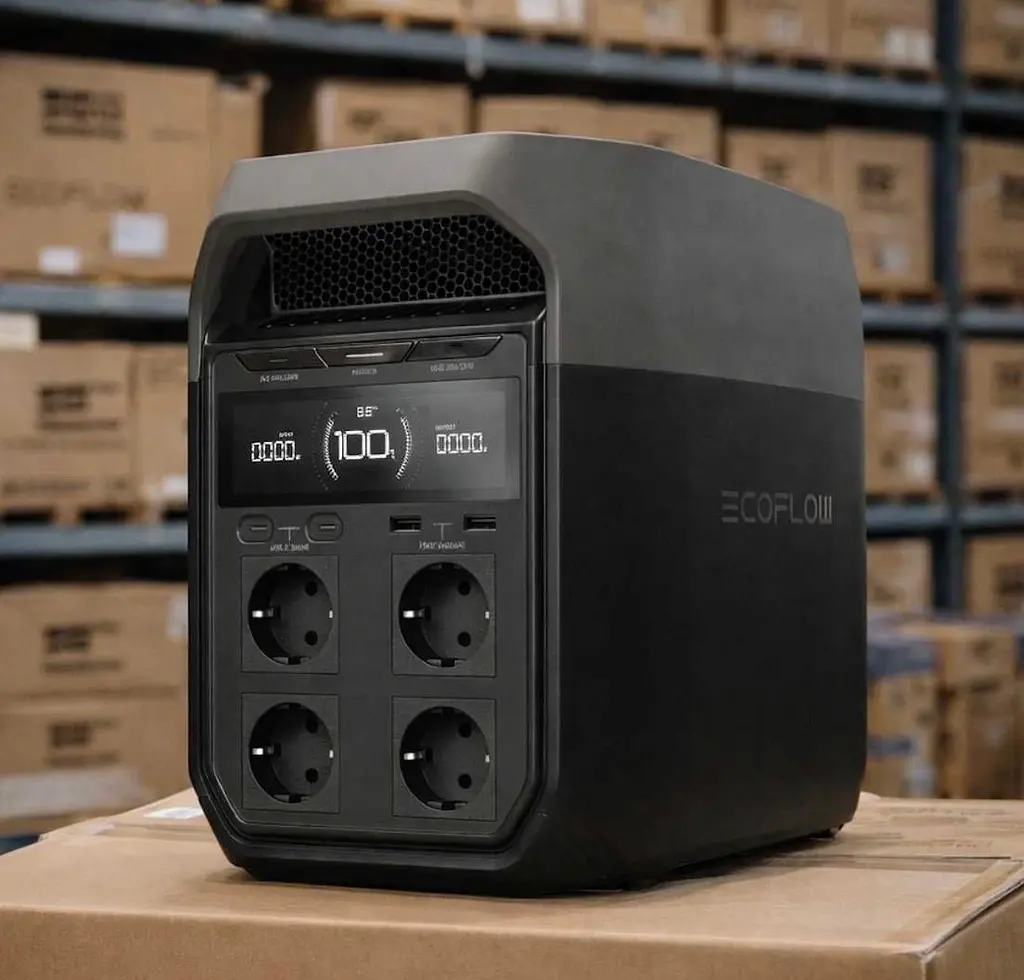 Зарядна станція EcoFlow Delta 3 (1024 Вт·год) 1800 Вт 4 євро розетки екофлоу x-boost 2700Вт(всплеск), швидка зарядка - фото 2