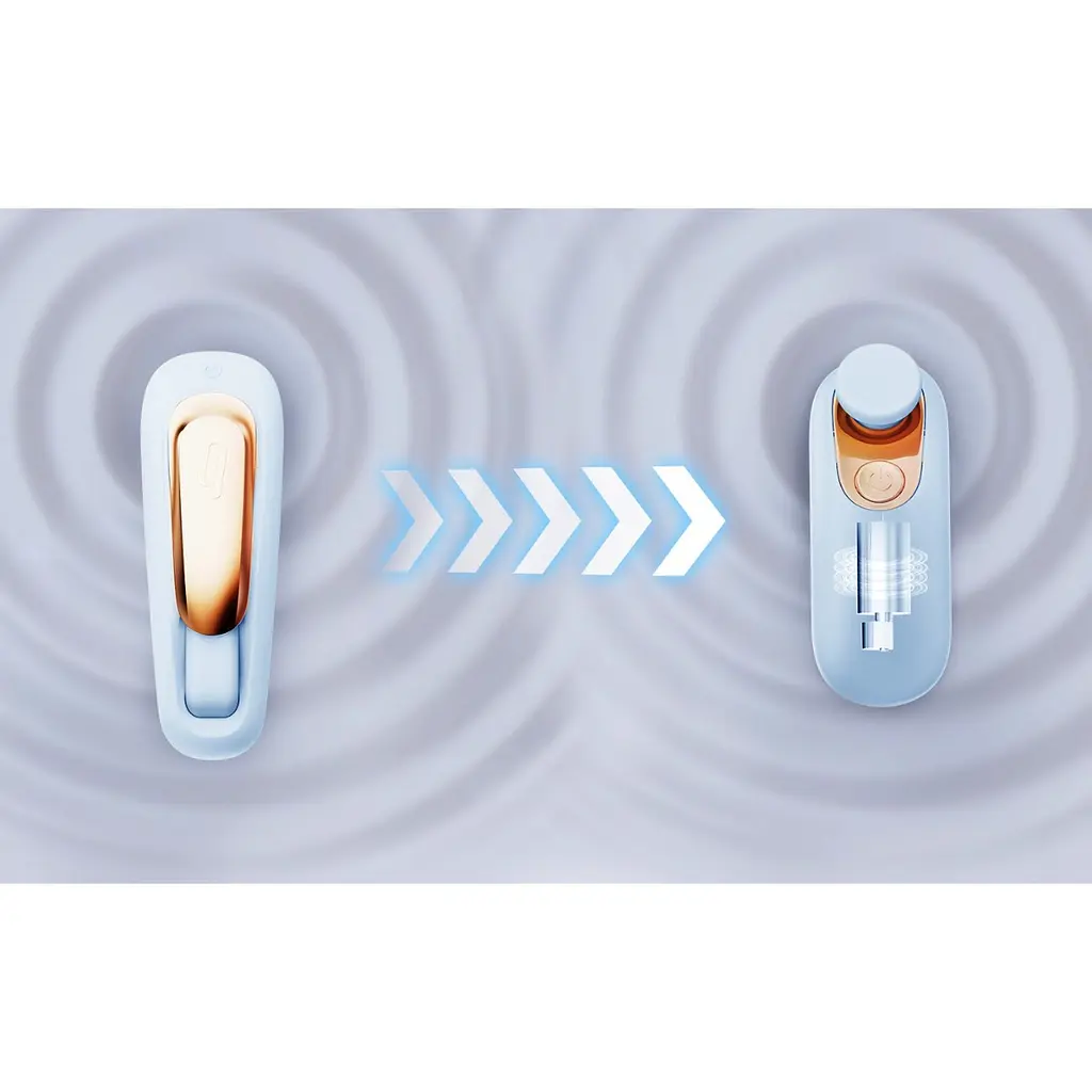 Вібратор Qingnan No.6 8 см блакитний - фото 9