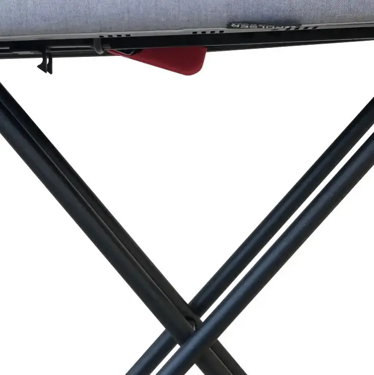 Дошка для прасування Rolser K-TRES Black Tube 120х38 см Lido-Blanco/Negro (K03016-2064) - фото 9
