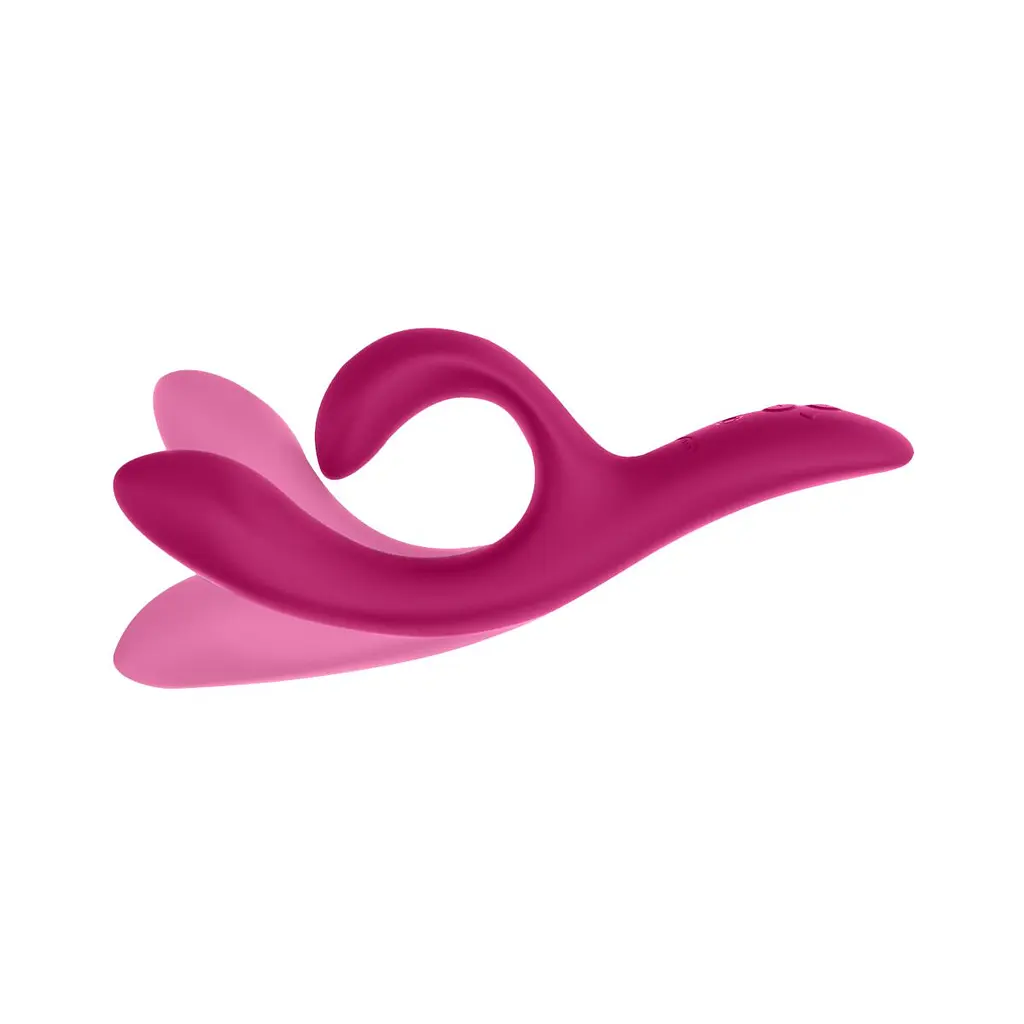 Смарт вібратор-кролик We-Vibe Nova Fuchsia, ергономічний, регульований кут нахилу стовбура - фото 2