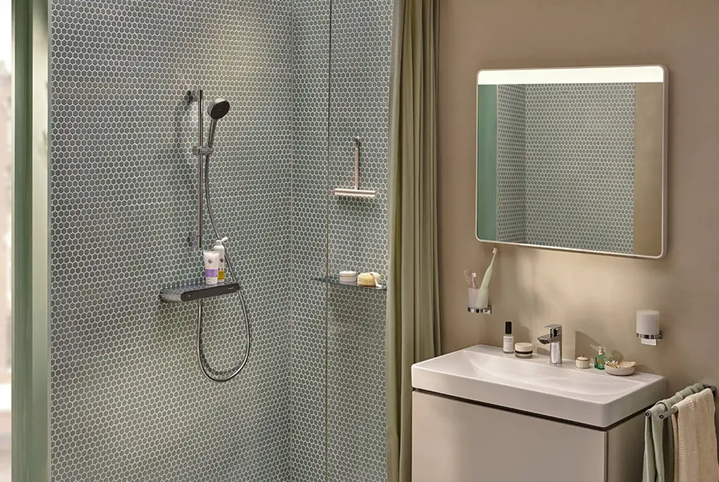 Термостат для душу Hansgrohe ShowerTablet Select 360 мм chrome 13158000 - фото 2