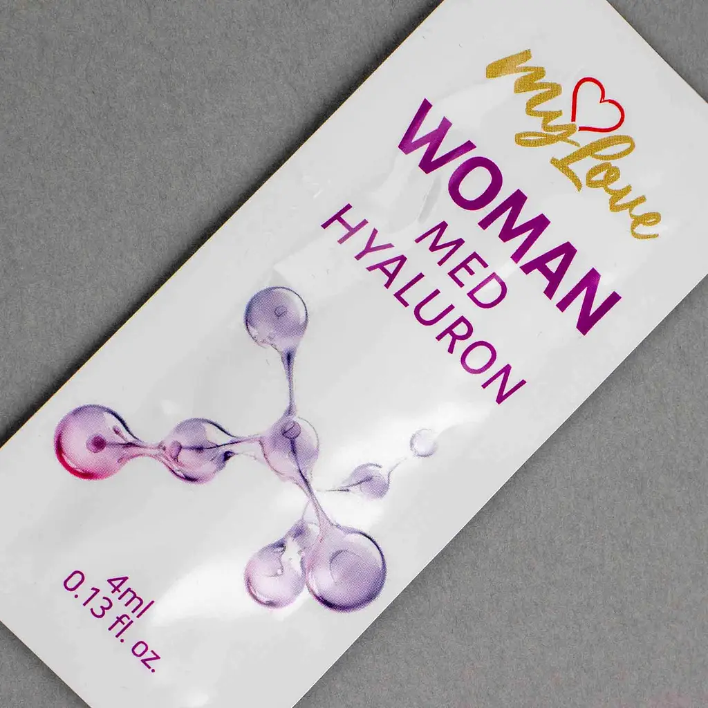 Інтимний гель-лубрикант MyLove Woman Med Hyaluron 4 мл - фото 3